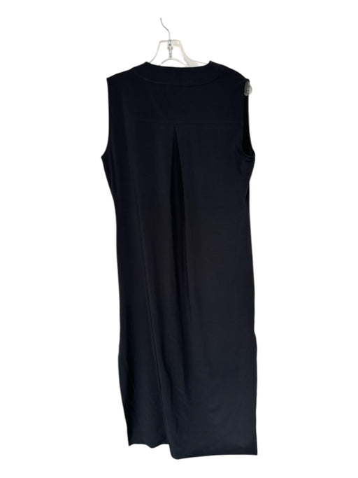 Athleta Size XS Black Sleeveless Drawstring Waist Maxi Athletic Dress Black / XS