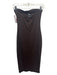 Reformation Size XS Brown Tencel Blend Strapless Elastic Midi Dress Brown / XS