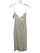 Reformation Size S Cream Tencel Blend Tube Midi Dress Cream / S