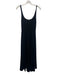 Reformation Jeans Size XS Black Tencel Blend Scoop Neck A Line Midi Dress Black / XS