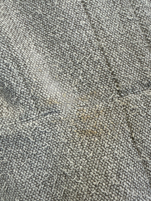 Chanel Size 36 Beige & Gray Cotton & Wool Sleeveless Boucle V Neck Mini Dress Beige & Gray / 36