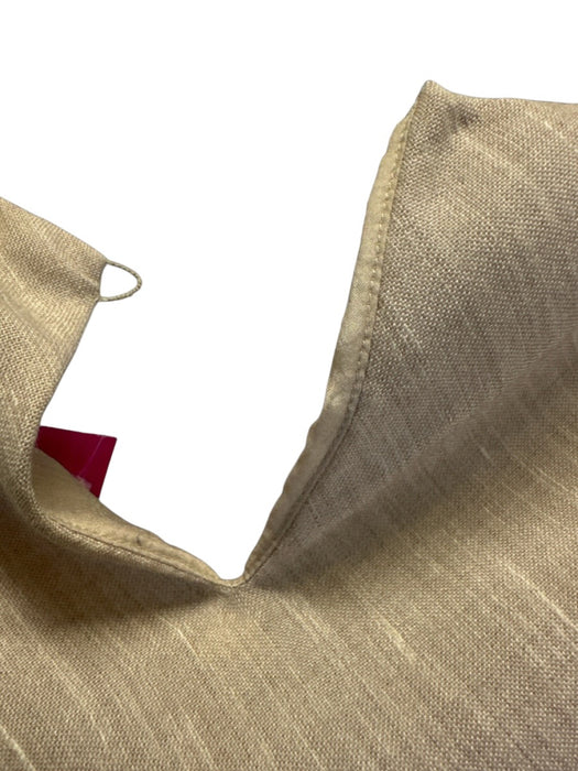 Louis Vuitton Size 36 Beige Wool & Polyamide Sleeveless Raw Hem Mini Dress Beige / 36
