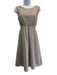 Louis Vuitton Size 36 Beige Wool & Polyamide Sleeveless Raw Hem Mini Dress Beige / 36