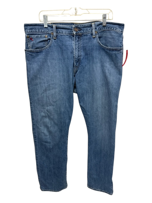 Polo Size 36 medium dark wash Cotton Solid Jean Men's Pants medium dark wash / 36