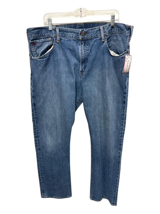 Polo Size 36 medium dark wash Cotton Solid Jean Men's Pants medium dark wash / 36