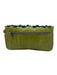 Sabbatha Green, Purple, Black Python Semi Precious Stone Owls Flap Clutch Bag Green, Purple, Black / Medium