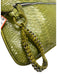 Sabbatha Green, Purple, Black Python Semi Precious Stone Owls Flap Clutch Bag Green, Purple, Black / Medium