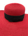 San Diego Hat Co. Red Straw Wide Sun Hat Woven Hat Red / One Size
