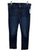 Mother Size 31 Dark Wash Viscose Blend Mid Rise Slim Ankle Jeans Dark Wash / 31