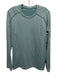 Lululemon Size Est M Light blue Synthetic Solid Athletic Men's Long Sleeve Shirt Light blue / Est M