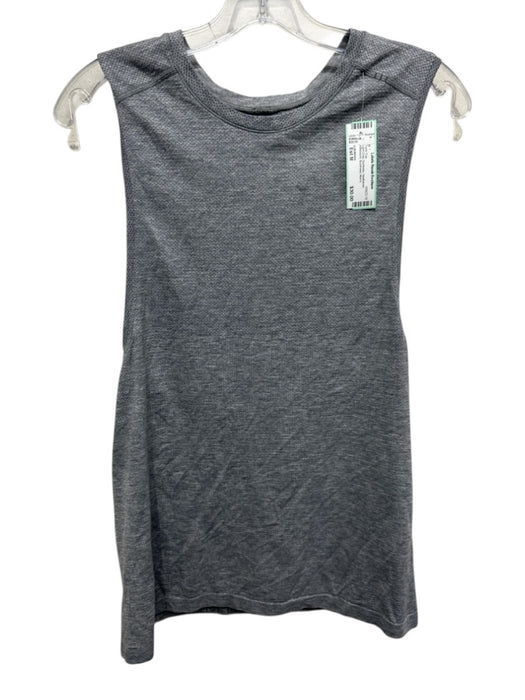 Lululemon Size Est M Light Gray Synthetic Heathered Athleisure Men's Tank Top Light Gray / Est M