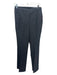 Theory Size 6 Dark Grey Trouser zip & hook closure Solid Straight Pants Dark Grey / 6