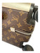 Louis Viuton Brown Print Coated Canvas Monogram Roller Luggage Brown Print