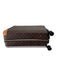 Louis Viuton Brown Print Coated Canvas Monogram Roller Luggage Brown Print