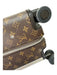 Louis Viuton Brown Print Coated Canvas Monogram Roller Luggage Brown Print
