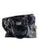 Michael Kors Black Leather Upper Square Gold Hardware Shoulder & Crossbody Bag Black / Large