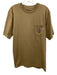 Carhartt Work In Progress NWT Size L Beige Cotton T Shirt Men's Short Sleeve Beige / L