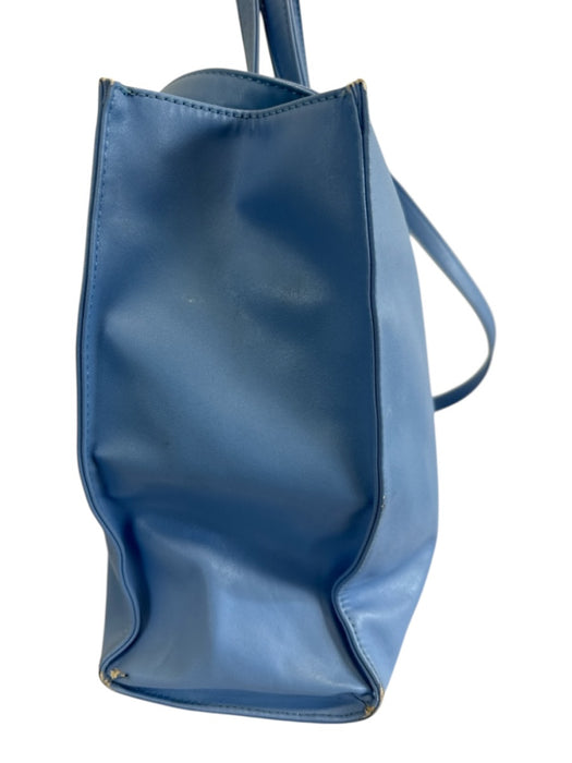 Telfar Cornflower Blue Leather Hand Strap Crossbody Strap Bag Cornflower Blue / L