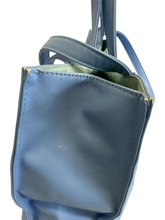 Telfar Cornflower Blue Leather Hand Strap Crossbody Strap Bag Cornflower Blue / L