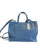 Telfar Cornflower Blue Leather Hand Strap Crossbody Strap Bag Cornflower Blue / L