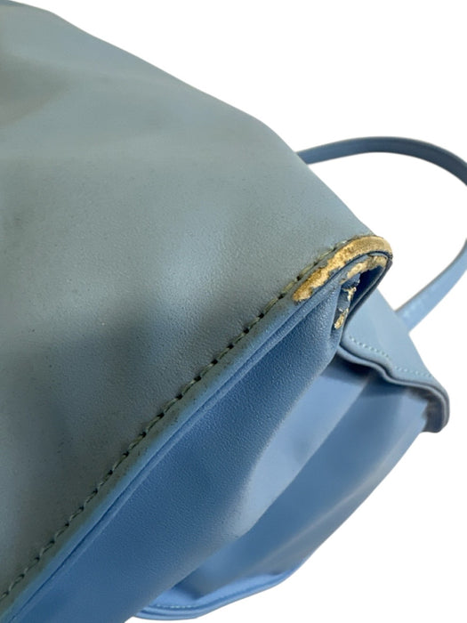 Telfar Cornflower Blue Leather Hand Strap Crossbody Strap Bag Cornflower Blue / L