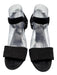 Gucci Shoe Size 39 Black Textile Suede Open Toe Sandals Black / 39