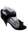Gucci Shoe Size 39 Black Textile Suede Open Toe Sandals Black / 39