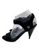 Gucci Shoe Size 39 Black Textile Suede Open Toe Sandals Black / 39