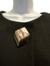 Gucci Size 48 / 12 / L Black Wool Blend Double Breast Square Buttons Crop Jacket Black / 48 / 12 / L