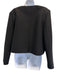 Gucci Size 48 / 12 / L Black Wool Blend Double Breast Square Buttons Crop Jacket Black / 48 / 12 / L
