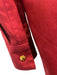 Gucci Size 46 Burgundy Silk Twill Horsebit Neck Tie Button Up & Collar Dress Burgundy / 46