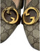 Gucci Shoe Size 40 Brown & Tan Coated Canvas Leather Guccissima Block heel Pumps Brown & Tan / 40