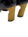 Gucci Shoe Size 39.5 Black, White & Gold Patent Leather Round Square Toe Pumps Black, White & Gold / 39.5