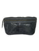 Gucci Black Vinyl & Leather Guccisima Zip Close Adjustable Strap Fanny Pack Bag Black / Small