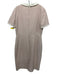 Gucci Size 48 / 12 / L Powder Pink, Cream & Black Cotton Blend Boucle Midi Dress Powder Pink, Cream & Black / 48 / 12 / L