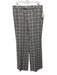 Gucci Size 48 Tan, Gray & Black Linen & Wool Zip & Hook Closure Plaid Pants Tan, Gray & Black / 48