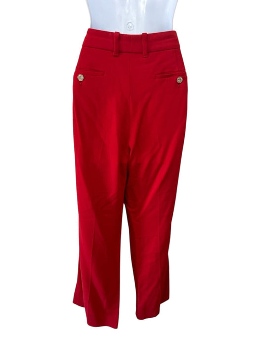 Gucci Size 46 Red, White & Navy Viscose Blend Flap Pocket Blazer Pant Set Red, White & Navy / 46
