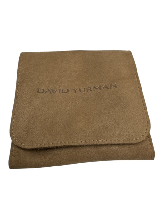 David Yurman Gold 750 18K Drop Cable Hook Earrings Gold