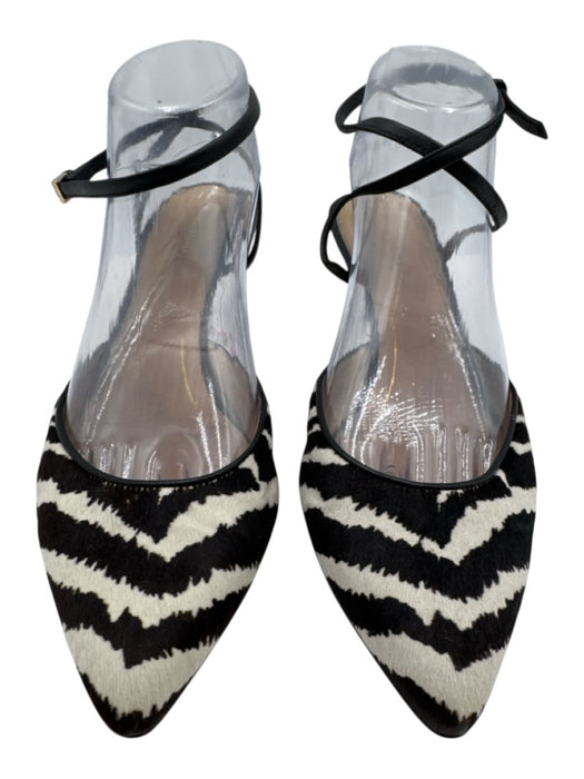 Gucci Shoe Size 39.5 Cream & Brown Pony Hair Animal Print Pointed Toe Pumps Cream & Brown / 39.5