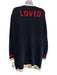 Gucci Size XL Navy Cotton Blend Button Front Contrast Edging Cardigan Navy / XL