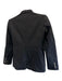 Gucci Size 46 Black Cotton Blend 2 Buttons Patch Pocket Jacket Black / 46