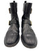 Proenza Schouler Shoe Size 40 Black Leather Upper Silver Tone Accent Boots Black / 40