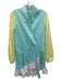 Rococo Sand Size M turquoise, white, yellow Cotton Tassel Detail Gingham Dress turquoise, white, yellow / M