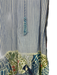 Farm Rio Size S Blue, Green & Multi Cotton Tassle Beads Embroidered Tiered Dress Blue, Green & Multi / S
