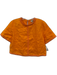 Magaschoni Size S Orange & Pink Linen Stich detail Crew Neck Skirt Set Orange & Pink / S