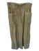 Free People Size S Sage green Cotton High Waist Wide Leg Cropped Pants Sage green / S