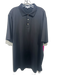 Peter Millar Size XL Black Synthetic Solid Polo Athleisure Men's Short Sleeve Black / XL