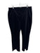 Tuckernuck Size XXL Black Cotton Velvet Side Zip Straight Leg Pants Black / XXL