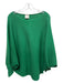 Kerisma Size M/L Green Viscose Blend Ribbed Long Sleeve Sweater Green / M/L