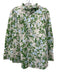 Tuckernuck Size XL Cream, Green, Blue Cotton Blend Floral Button Down Top Cream, Green, Blue / XL